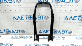 Ornamente consolă centrală spate superioară Alfa Romeo Stelvio 18-25 negru cu crom, zgârieturi