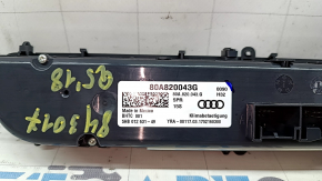 Управление климат-контролем Audi Q5 80A 18-24 под подогрев сидений, царапины