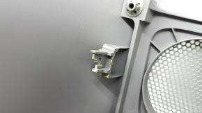 Ornament stâlp spate stânga sus Alfa Romeo Stelvio 18-22 gri închis, suport rupt, zgârieturi