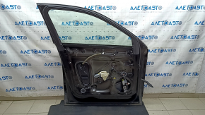 Дверь в сборе передняя левая Audi Q5 80A 18-24 keyless, черный LY9B, тычки, царапины на молдинге