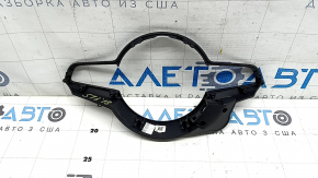 Накладка руля Alfa Romeo Stelvio 20-25 черная, под кнопку start/stop