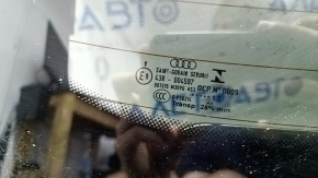 Дверь багажника голая со стеклом Audi Q5 80A 18-20 черный LY9B