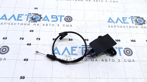 Ручка открытия замка капота подкапотная Jeep Cherokee KL 19-23 с тросиком, сломано крепление