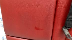 Scaune spate, rândul 2, Alfa Romeo Stelvio 18-21, piele neagră, curățare chimică, ruptă