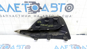 Решетка переднего бампера правая Nissan Rogue Sport 20-22 с молдингом, SL
