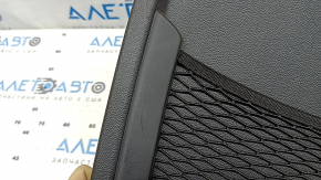 Ornamente scaun spate Alfa Romeo Stelvio 18-25 negru, zgârieturi