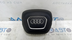 Подушка безопасности airbag в руль водительская Audi Q5 80A 18-24 черная, тип 2, царапины