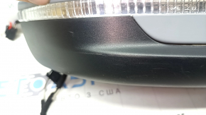 Зеркало боковое правое в сборе Volkswagen ID.4 21-22 12+2 пина, поворотник, подсветка, подогрев, BSM, серый LA7C, царапины