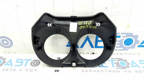 Ornamente console centrale spate Alfa Romeo Stelvio 18-22 negre sub deflectoare, rupte, strat de protecție decojit