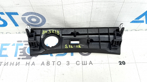 Ornamente consolă centrală Alfa Romeo Stelvio 18-22 negre pentru brichetă și USB, zgârieturi