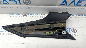Спойлер двери багажника левый Volkswagen ID.4 21-22 глянец черный, сломано крепление