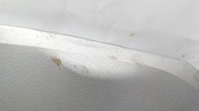 Губа переднего бампера центральная Volkswagen ID.4 21-22 серая, структура, царапины, вмятина