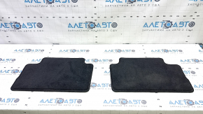 Set covorașe Nissan Rogue Sport 17-22 negru din material textil, pentru curățare