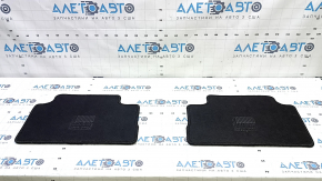 Set covorașe Nissan Rogue Sport 17-22 negru din material textil, pentru curățare