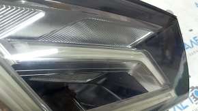 Фара передняя левая в сборе Audi Q5 80A 18-20 LED, трещины на стекле