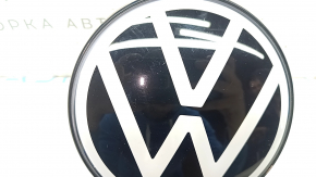 Эмблема решетки радиатора grill Volkswagen ID.4 21-22 с подсветкой, песок, сломаны крепления