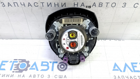 Подушка безопасности airbag в руль водительская Nissan Rogue Sport 20-22 черная, царапины