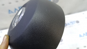 Подушка безопасности airbag в руль водительская Nissan Rogue Sport 20-22 черная, царапины