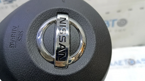 Подушка безопасности airbag в руль водительская Nissan Rogue Sport 20-22 черная, царапины