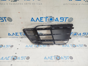 Решетка переднего бампера левая Audi Q5 80A 18-20 без радара с хромом, S-Line
