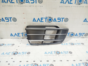 Решетка переднего бампера левая Audi Q5 80A 18-20 без радара с хромом, S-Line
