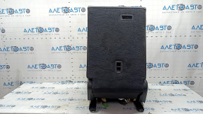 Scaune spate, rândul 2, dreapta, Audi Q5 80A 18-20, piele neagră, Standard, lovită, zgârietură pe plastic, fără tetieră