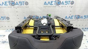 Scaune spate, rândul 2, dreapta, Audi Q5 80A 18-20, piele neagră, Standard, lovită, zgârietură pe plastic, fără tetieră