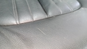Scaune spate, rândul 2, Audi Q5 80A 18-20, piele neagră, Standard, cu cotieră, cu centură, zgârieturi, încălzire