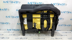 Scaune spate, rândul 2, Audi Q5 80A 18-20, piele neagră, Standard, cu cotieră, cu centură, zgârieturi, încălzire