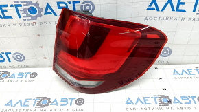 Lampă aripă exterioară dreapta BMW X5 F15 14-18 LED, zgârieturi
