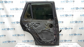 Дверь в сборе задняя левая BMW X5 F15 14-18 тонировка, keyless, графит A90, вмятина
