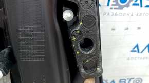 Накладка центральной стойки нижняя правая BMW X5 F15 14-18 черная под воздуховод, царапины, отклеился пенопласт