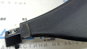 Накладка центральной стойки нижняя правая BMW X5 F15 14-18 черная под воздуховод, царапины, отклеился пенопласт
