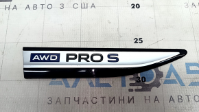 Эмблема логотип AWD PRO S крыла переднего правого Volkswagen ID.4 21-22 царапины