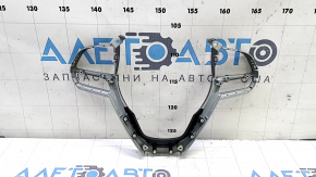 Накладка руля Jeep Cherokee KL 19-23 темно-серая, 2 части, трещина в креплении