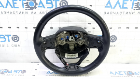 Руль голый Jeep Cherokee KL 14-21 кожа черная, с подогревом, с нижней накладкой, царапины