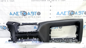 Накладка передней панели правая Jeep Cherokee KL 14-21 черная, под Start/stop, царапина, надломаны направляющие