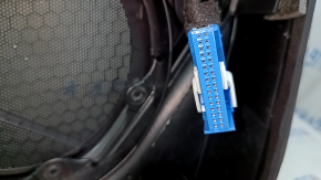Ornamente ușă față dreapta Audi Q5 80A 18-20 piele neagră, mulură sub braț, cu mâner, cotiera și inserție piele neagră, zgârieturi