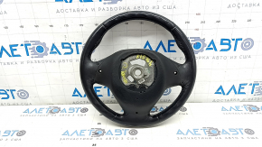 Руль голый BMW X5 F15 14-18 кожа черная с подогревом, Sport, царапины, надрывы
