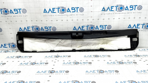 Обшивка нижней двери багажника основная BMW X5 F15 14-18 черная, 2 части с заглушкой, царапины