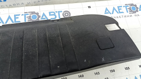 Обшивка нижней двери багажника основная BMW X5 F15 14-18 черная, 2 части с заглушкой, царапины