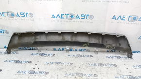 Накладка губы переднего бампера Audi Q5 80A 18-20 серая, царапины, песок