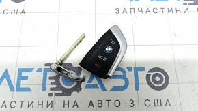 Ключ smart BMW X5 F15 14-18 4 кнопки, тип 2, тычки, потерт, полез хром