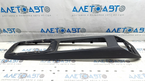 Накладка центральной консоли верхняя Volkswagen ID.4 21-22 черная, потерта