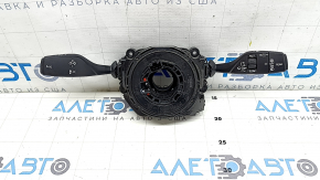 Подрулевые переключатели гитара в сборе BMW X5 F15 14-18 с шлейфом под подогрев руля, без автодальнего