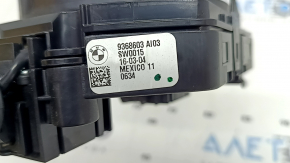 Подрулевые переключатели гитара в сборе BMW X5 F15 14-18 с шлейфом под подогрев руля, без автодальнего