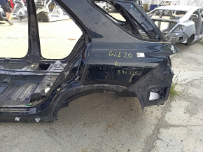 Четверть крыло задняя левая Mercedes W167 GLE 350 450 20-26 на кузове, черная, вмятинка