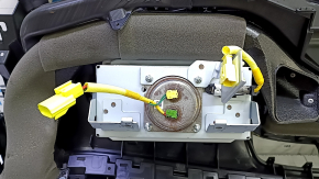 Торпедо передняя панель с AIRBAG Nissan Rogue Sport 20-22 черная под 5" дисплей