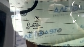 Дверь багажника голая со стеклом верхняя часть BMW X5 F15 14-18 тонировка, графит A90, вмятины, царапины на стекле