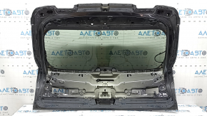 Дверь багажника голая со стеклом верхняя часть BMW X5 F15 14-18 тонировка, графит A90, вмятины, царапины на стекле